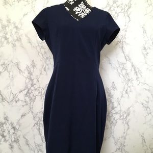 Downeast Collection Navy Blue Pencil Dress